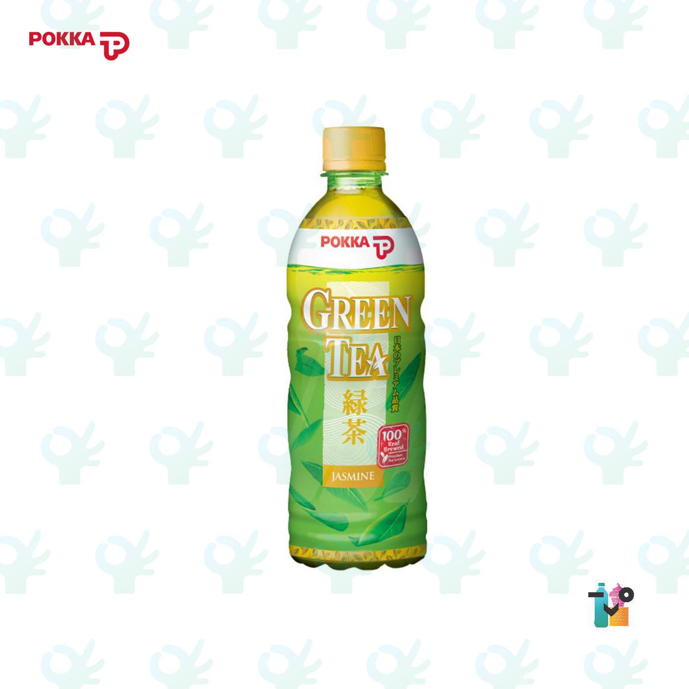 Ofiskita Pokka Jasmine Green Tea 500ML / 1.5L